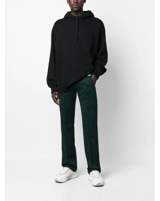 Courreges Blue Logo-Patch Track Pants for men
