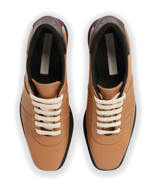 Stella McCartney Brown 80Mm Sneak-Elyse Platform Sneakers