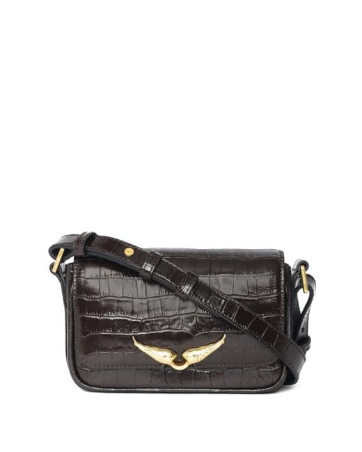 Zadig & Voltaire Black Leather Mini Bag