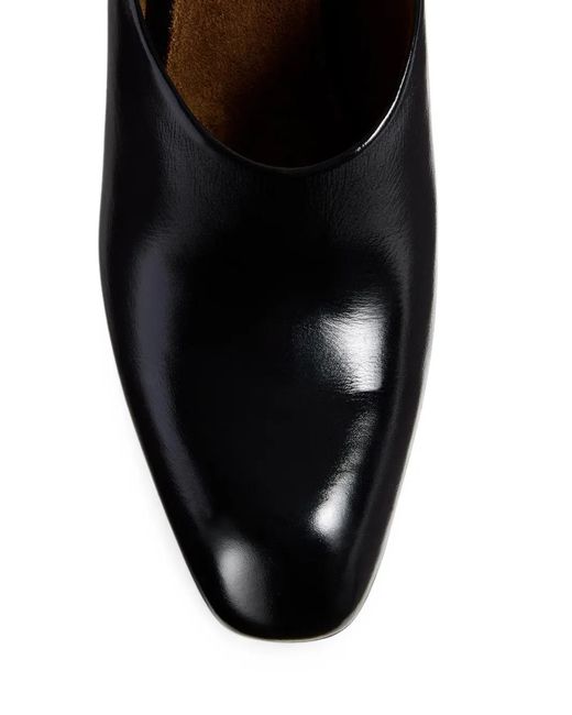 Khaite Black Slipper & Pantoletten