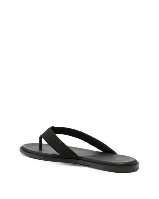 Givenchy White Logo-Patch Sandals for men