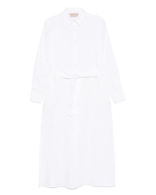 Blanca Vita White Cridio Maxikleid