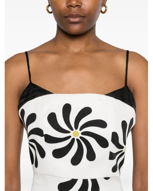 Vestido corto Rocha Cala De La Cruz de color White