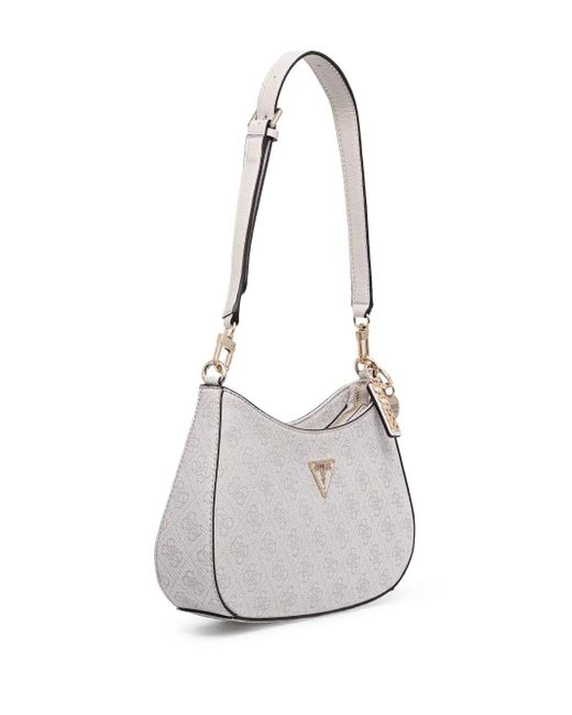 Guess Gray Noelle Shoulder Bag