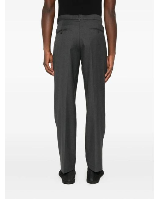 Samsøe & Samsøe Gray Straight-Leg Trousers for men