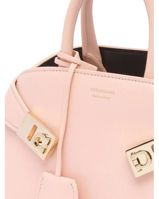 Ferragamo Hug Kleine Crossbodytas in het Pink