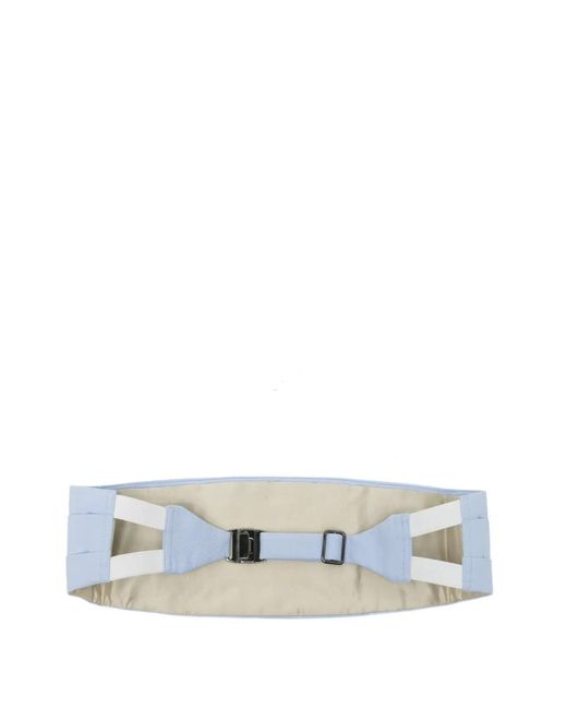 Tom Ford Blue Silk Satin Cummerbund for men