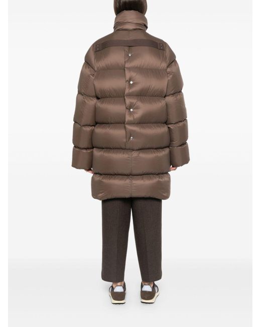 Rick Owens Brown Turtle Coat