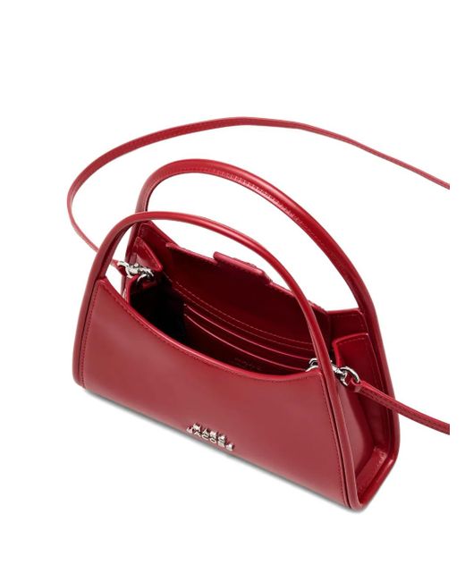 Marc Jacobs Red Claw Clip Glam Tote Bag