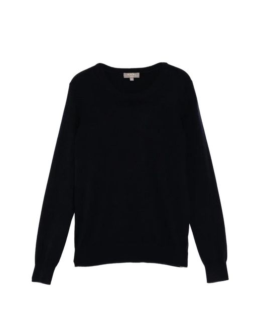 N.Peal Cashmere Black Evie Sweater