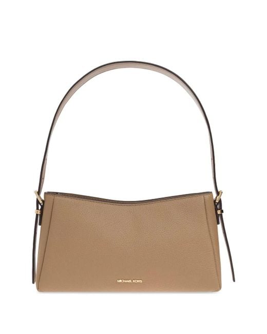 Michael Kors レザーショルダーバッグ White