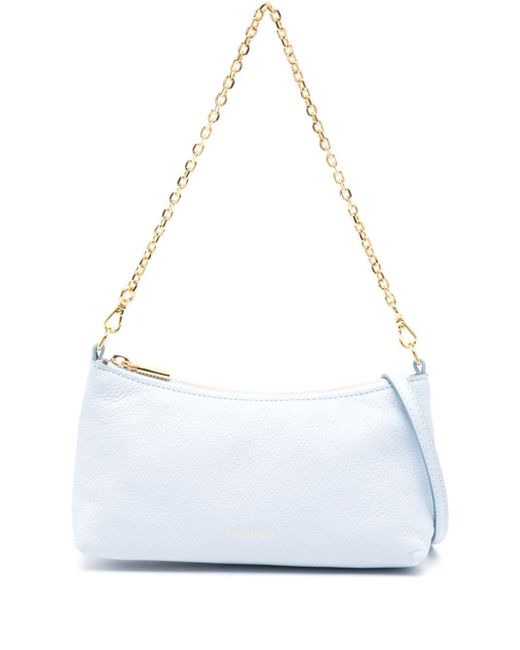 Coccinelle White Aura Leather Cross Body Bag