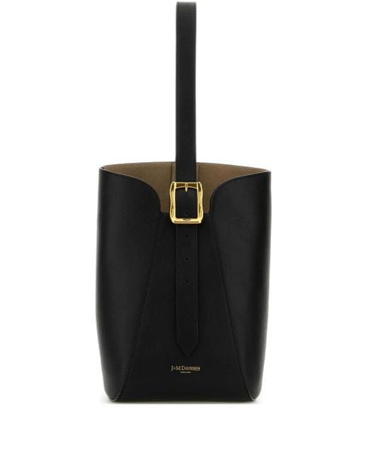 J&m Davidson Black Mini Quiver Bucket Bag
