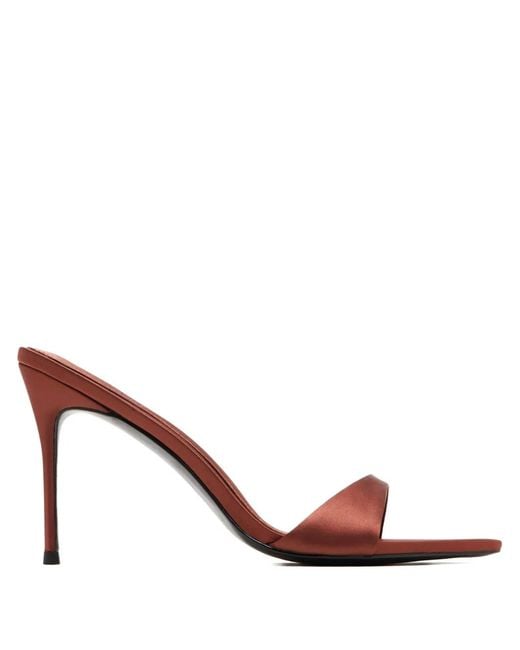 Femme LA Pink Kaia Pointed-Toe Sandals