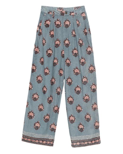 MAISON HOTEL Blue Jimmy Trousers
