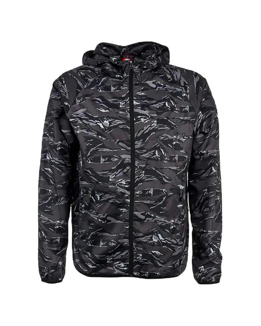 Nike Black Camouflage-Print Jacket for men
