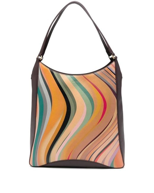 Paul Smith Dusky Swirl ショルダーバッグ Black