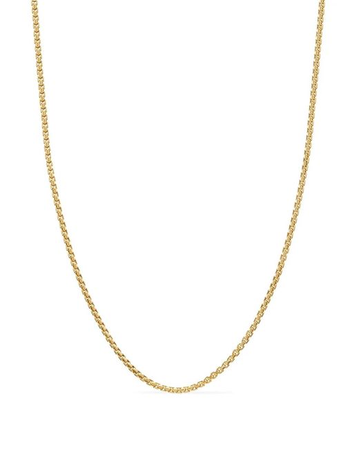 David Yurman Natural 18Kt Box Chain Necklace (1Mm)