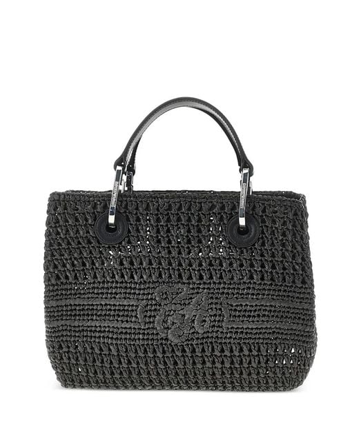 Emporio Armani Black Sac Cabas Myea