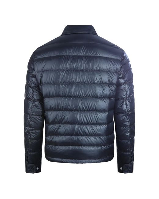 Moncler Blue Outerwears for men