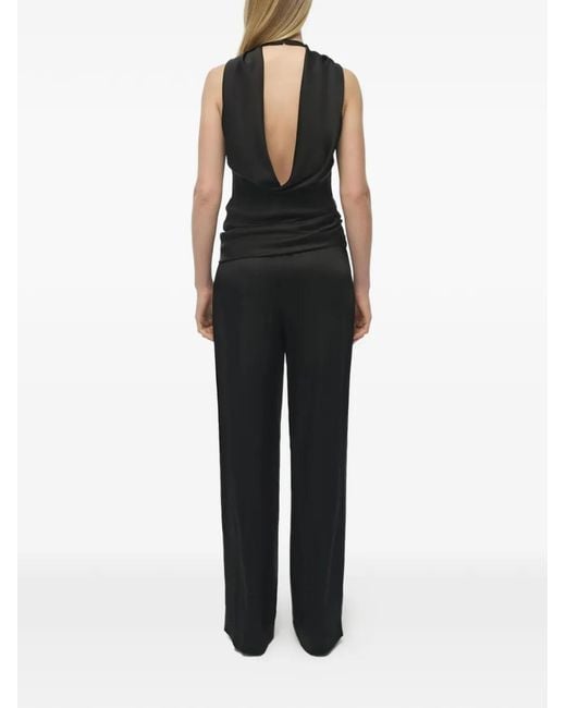 Jonathan Simkhai Black Samira Top