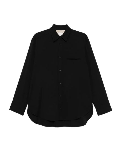 Alysi Black Button-up Shirt