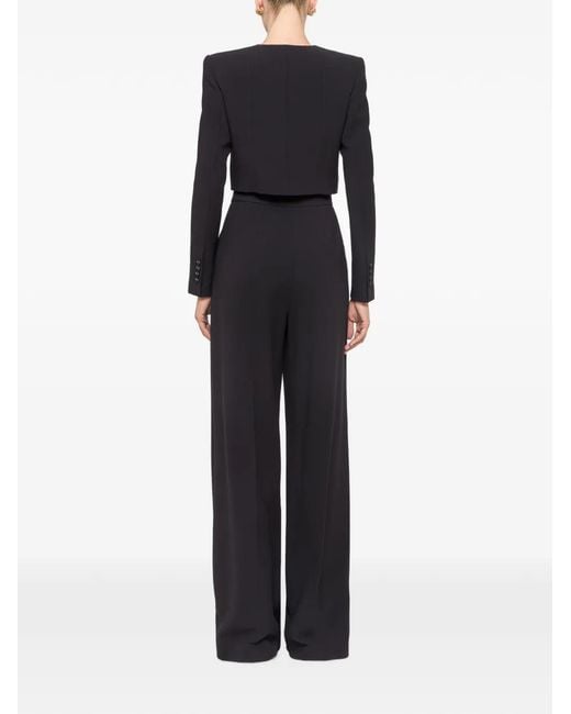 Nissa Cropped Colbert in het Black