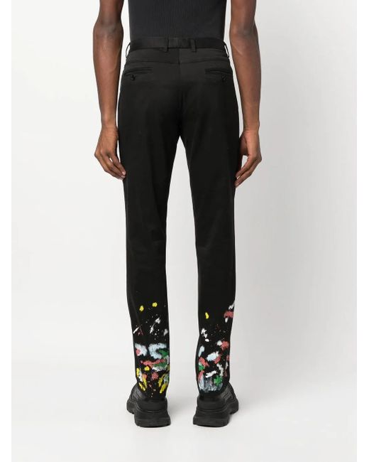 Philipp Plein Black Trouser for men