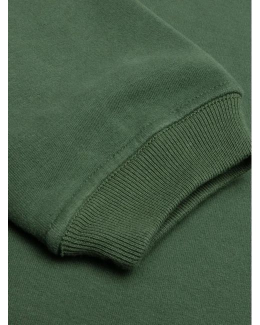 メンズ Stone Island コンパスバッジ スウェットシャツ Green
