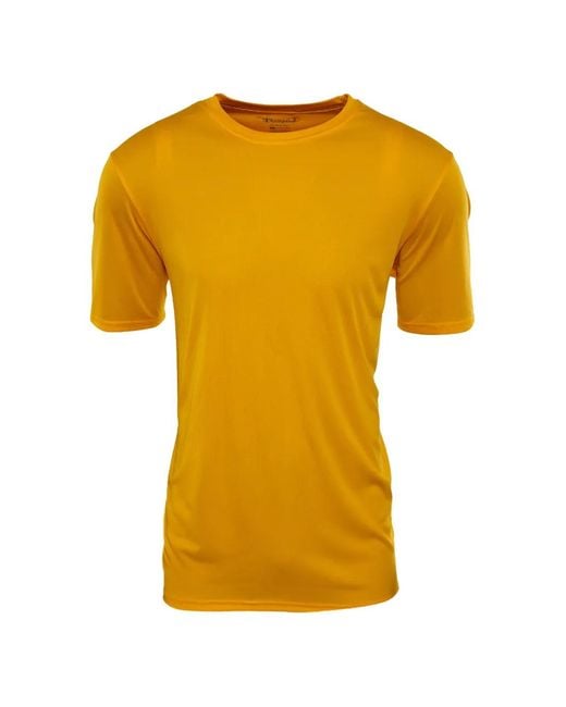 Champion Yellow Crewneck T-Shirt for men