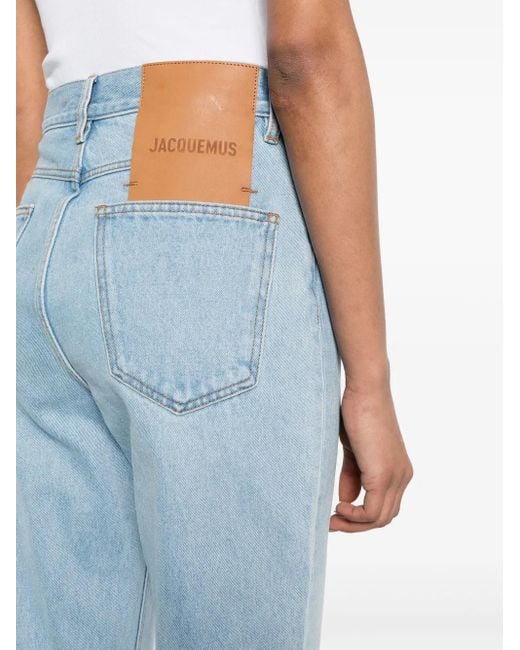 Jacquemus Blue Le De-Nîmes Droit Straight-Leg Jeans
