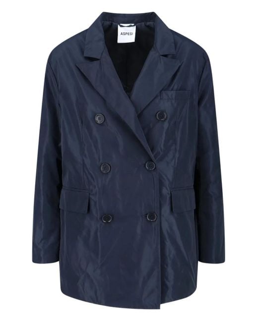 Blazer À Boutonnière Croisée Aspesi en coloris Blue