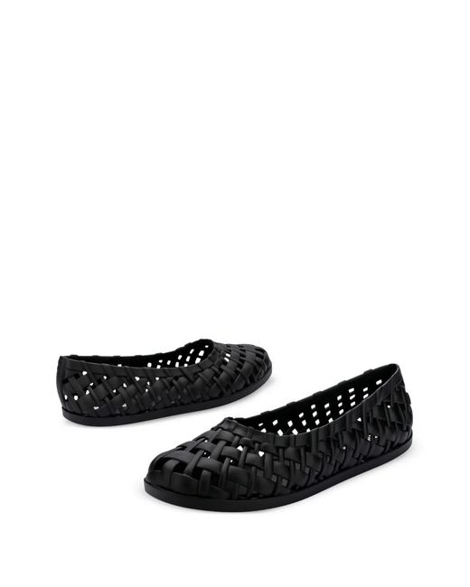 Melissa Black Possession Ballet Flats