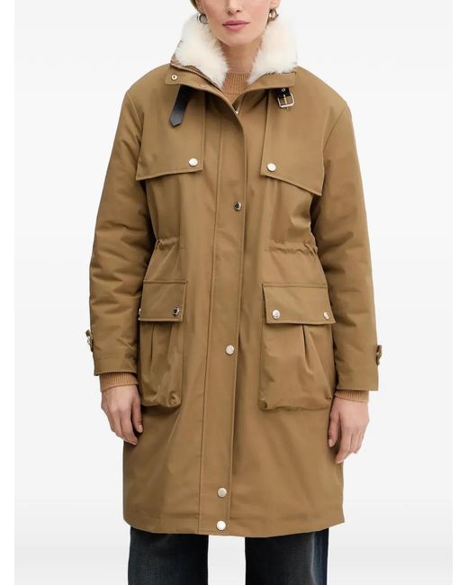Morgan Natural Buckle Collar Jacket