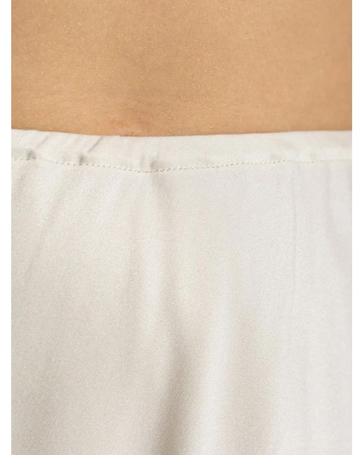 Lisa Yang White Silk Skirt
