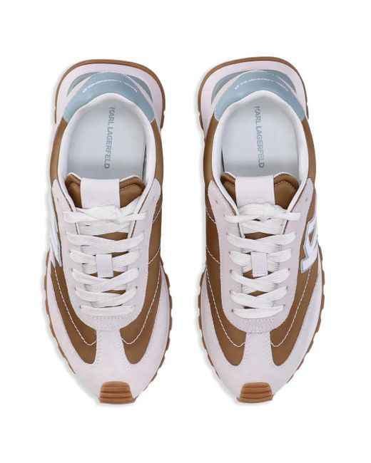 Karl Lagerfeld White Kairo Sneakers for men