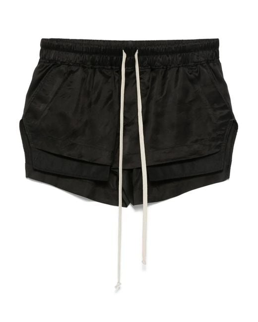 Rick Owens Black Boxer Shorts