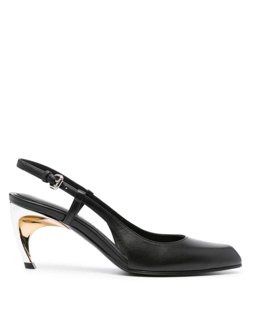 Zapatos Armadillo con tacón de 65 mm Alexander McQueen de color Black