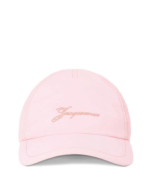 Jacquemus Pink The Baluchon Baseball Cap