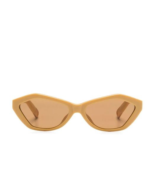 Jacquemus Natural Bambino Sunglasses