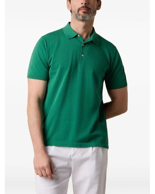 Brooks Brothers Green Short-Sleeve Polo Shirt for men