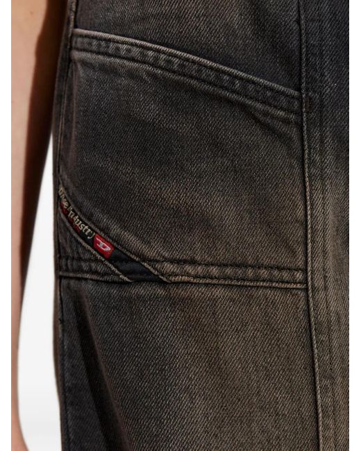 DIESEL Black D-Akii 068tx Jeans