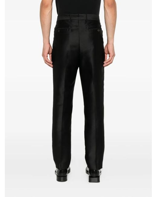メンズ Tom Ford プリーツディテール パンツ Black