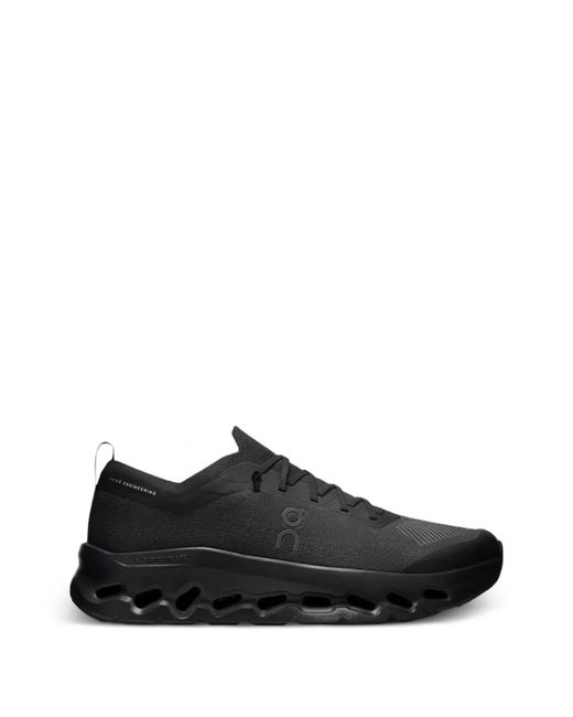 On Shoes Black Cloudtilt Mo Logo-Detail Sneakers for men