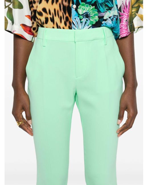 DSquared² Green Tailored Slim-fit Trousers