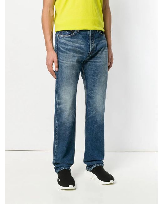 Balenciaga Blue Regular Jeans for men
