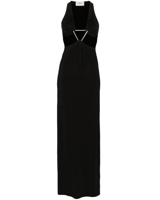 Coperni Black Abito Triangle