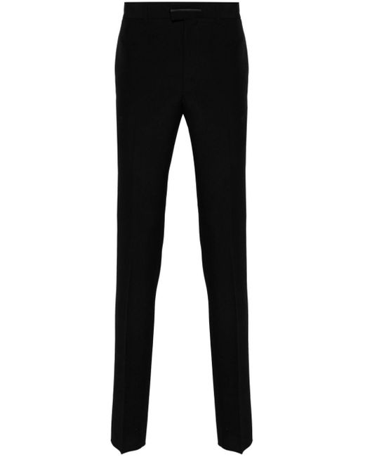 Givenchy Gerade Hose mit Logo-Schild in Black für Herren