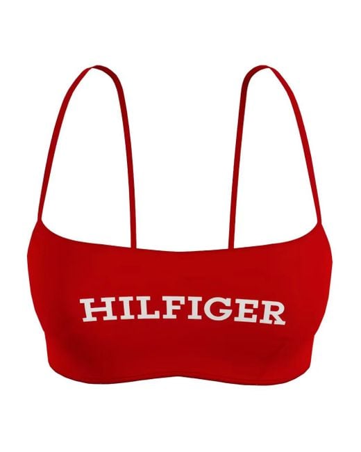 Tommy Hilfiger ビキニトップ Red