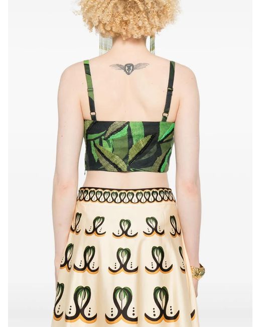 Farm Rio Green Clothing Top